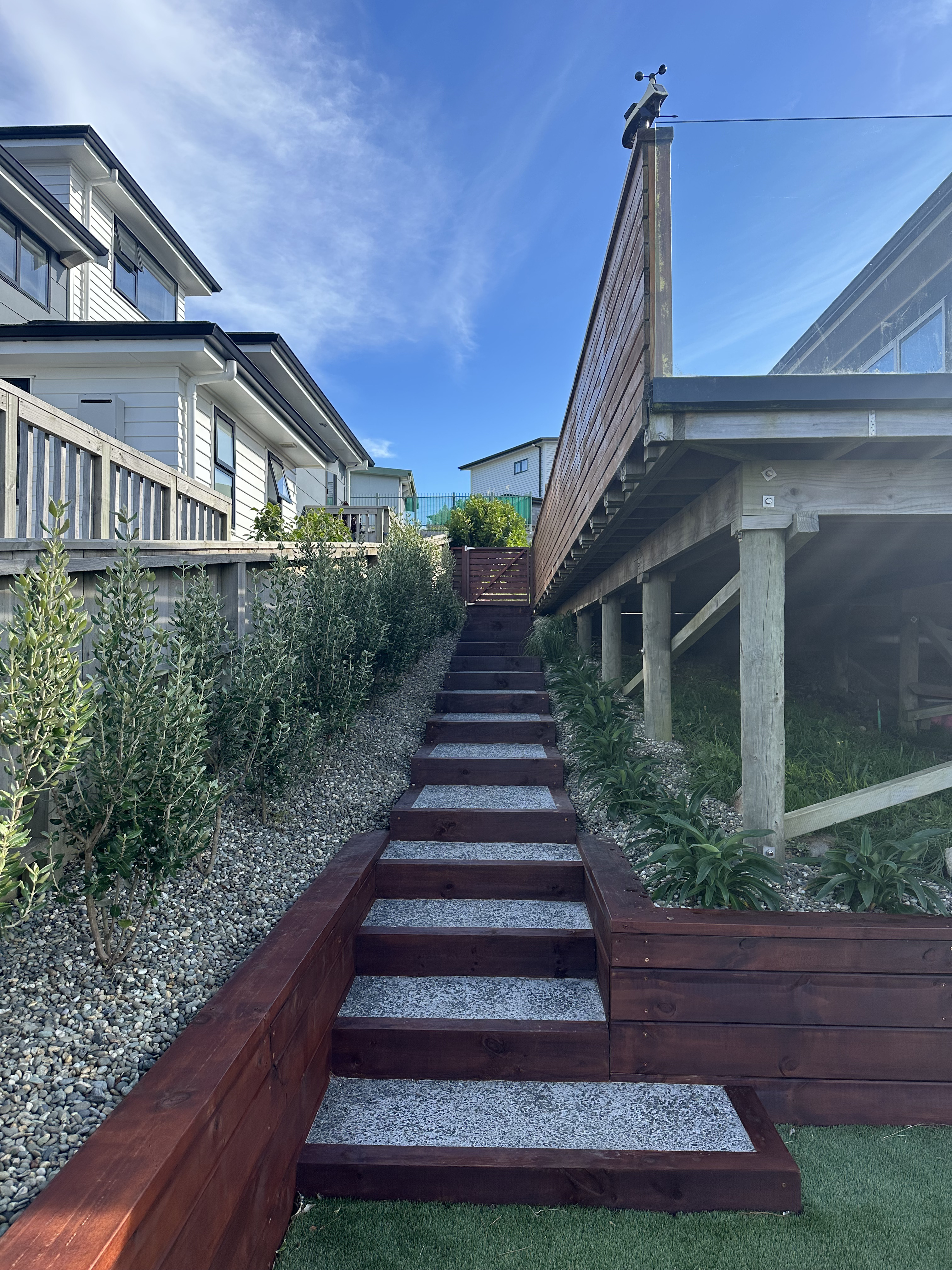Wide angle of the seating area